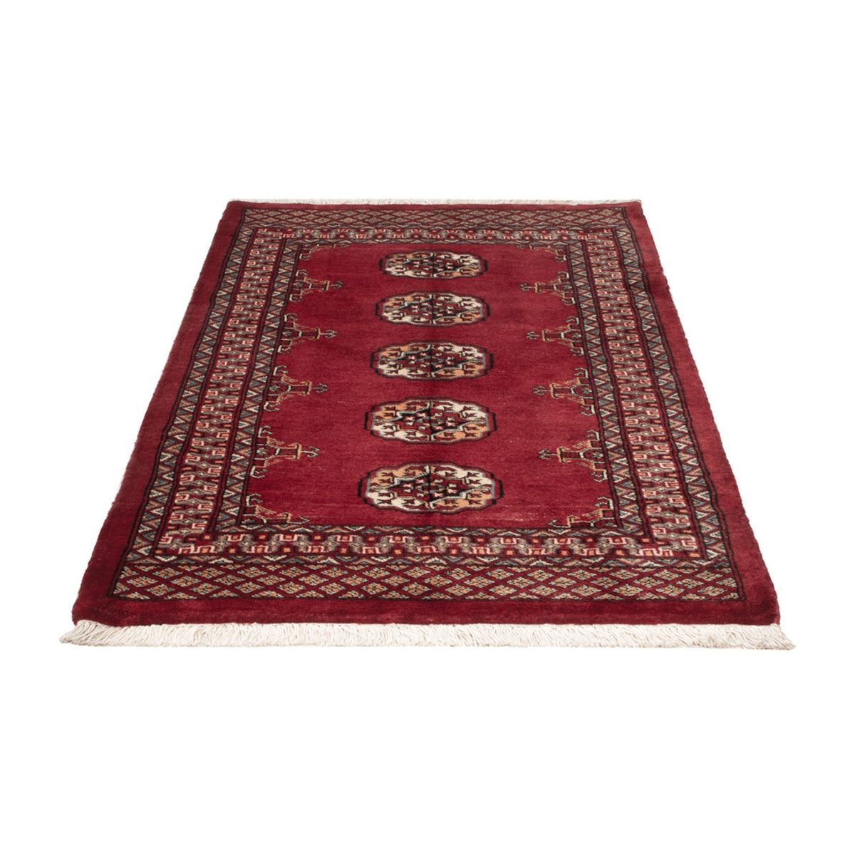 Tapis Pakistani - 129 x 83 cm - rouge