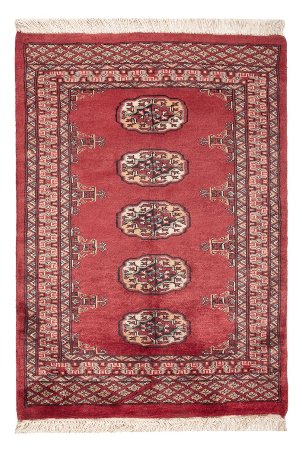 Tapis Pakistani - 114 x 79 cm - rouge