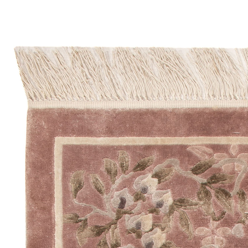 Tapis en soie - Soie chinoise - 123 x 62 cm - beige