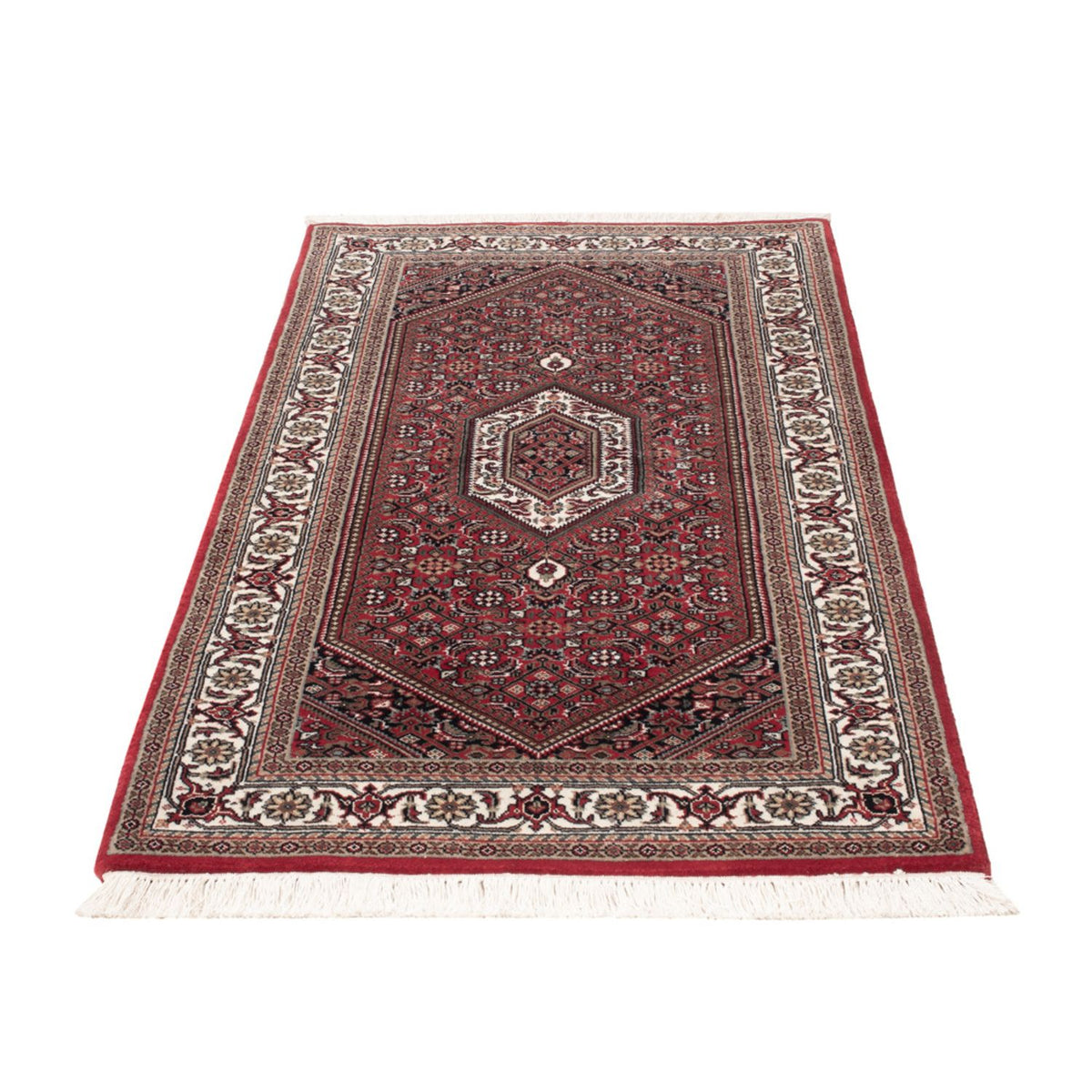 Tapis oriental - Bidjar - Indus - 141 x 73 cm - beige foncé