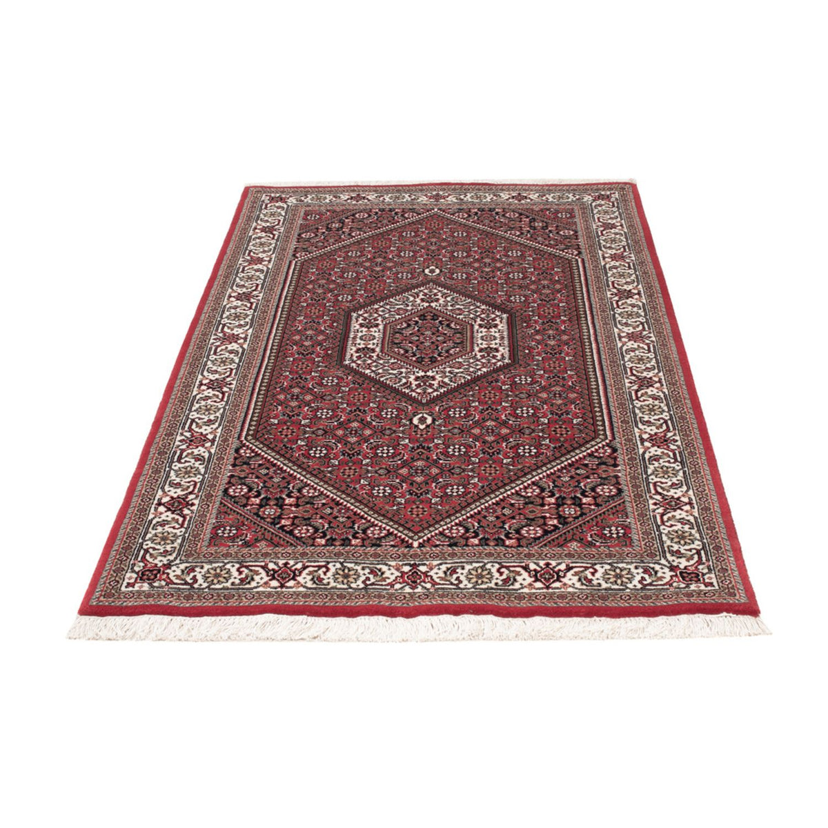 Tapis oriental - Bidjar - Indus - 160 x 90 cm - beige foncé