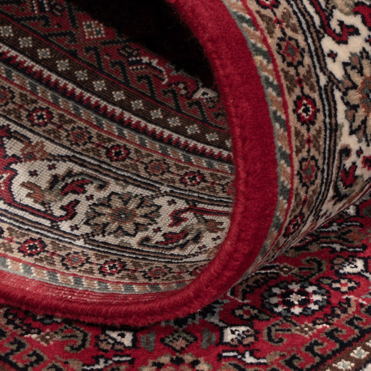 Tapis oriental - Bidjar - Indus - 160 x 92 cm - beige foncé