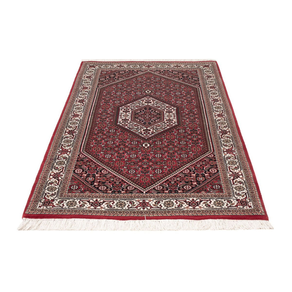 Tapis oriental - Bidjar - Indus - 160 x 92 cm - beige foncé