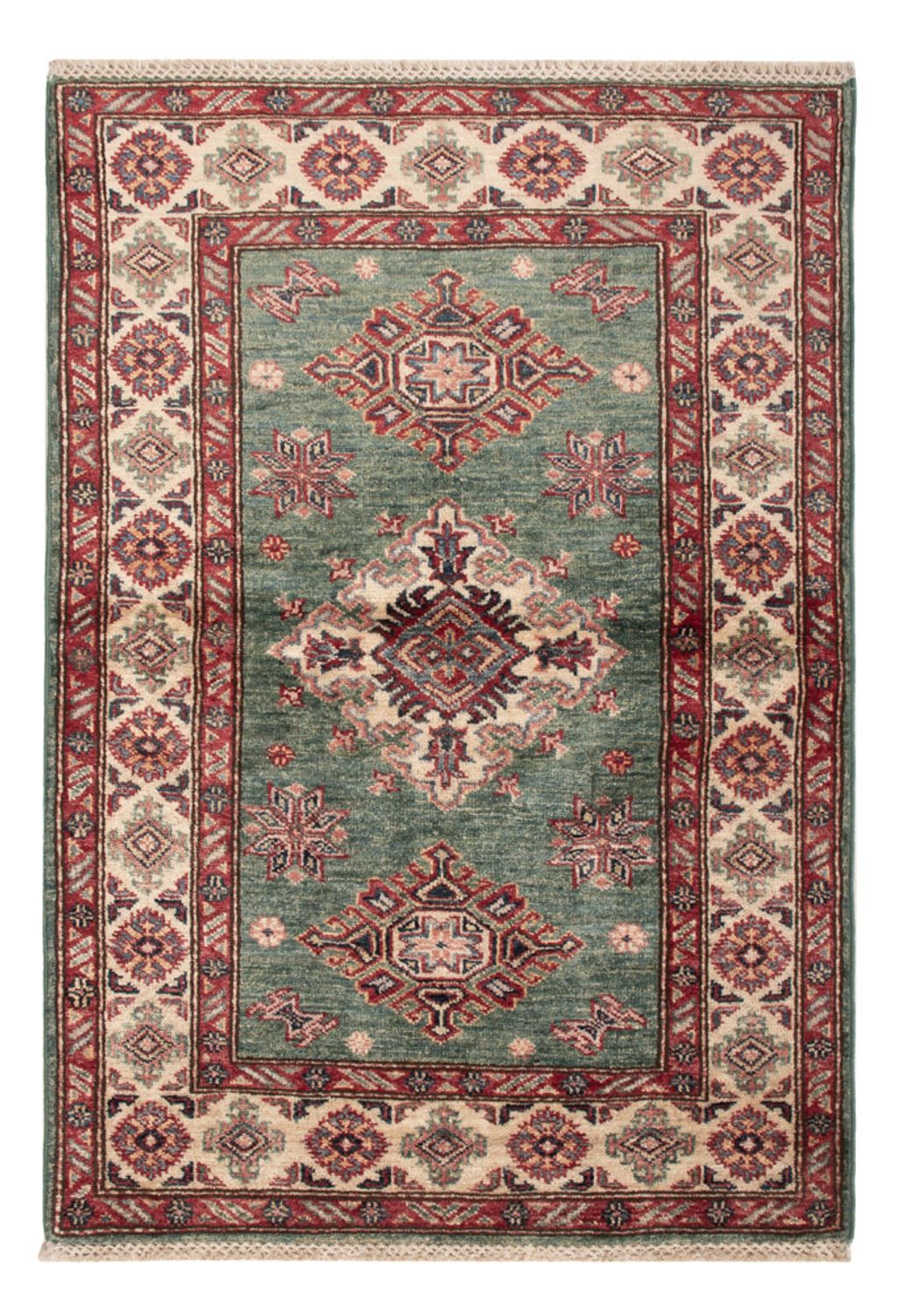 Tapis Ziegler - Kazak - 117 x 85 cm - vert