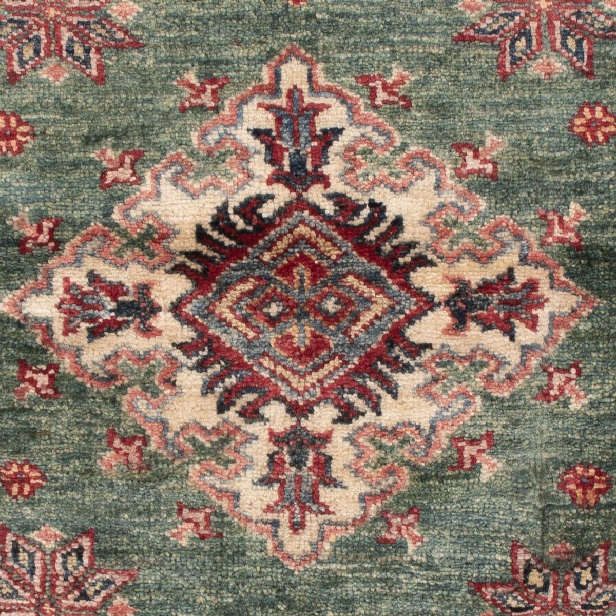 Tapis Ziegler - Kazak - 117 x 85 cm - vert