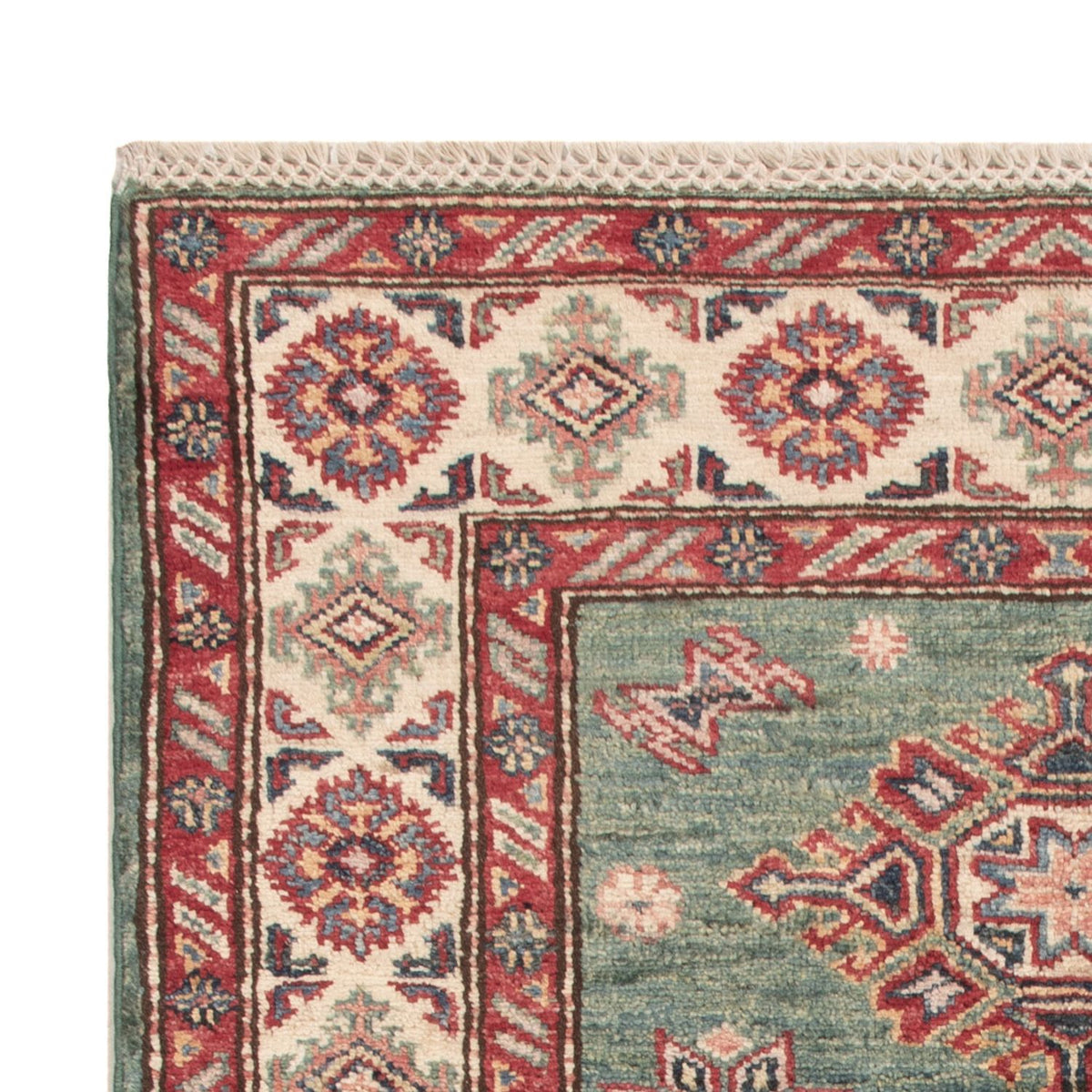 Tapis Ziegler - Kazak - 117 x 85 cm - vert