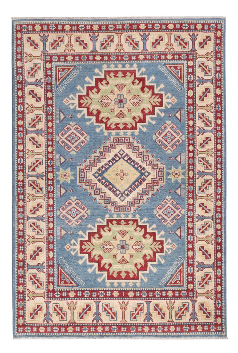 Tapis Ziegler - Kazak - 183 x 118 cm - bleu clair