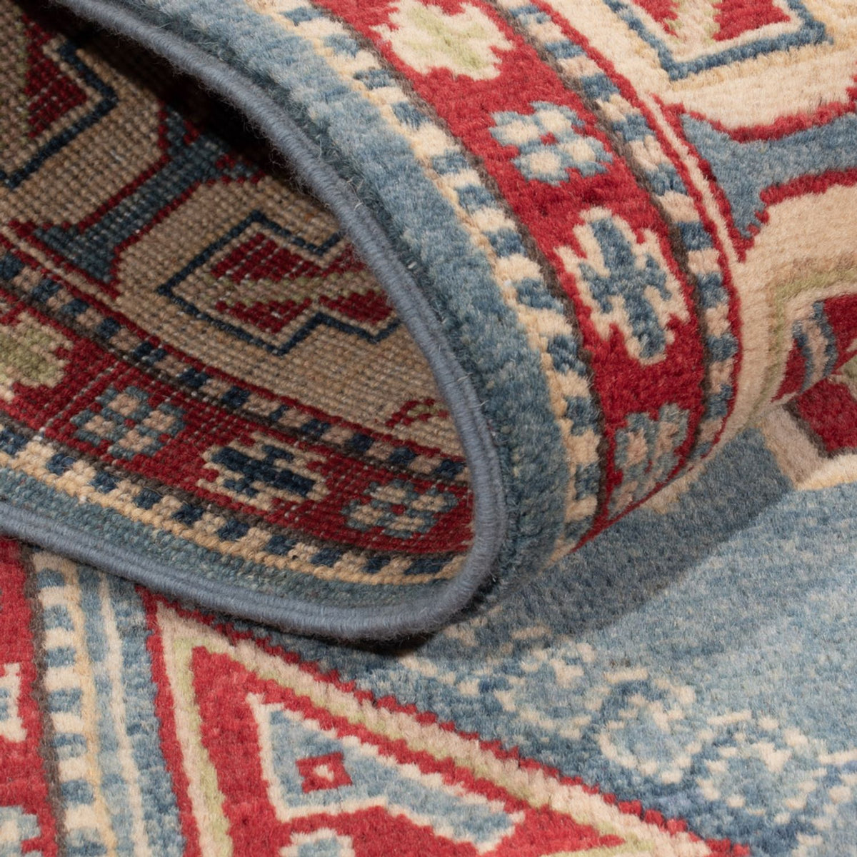 Tapis Ziegler - Kazak - 183 x 118 cm - bleu clair