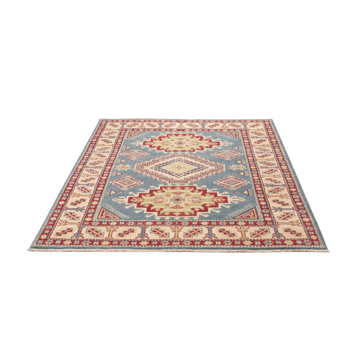 Tapis Ziegler - Kazak - 183 x 118 cm - bleu clair