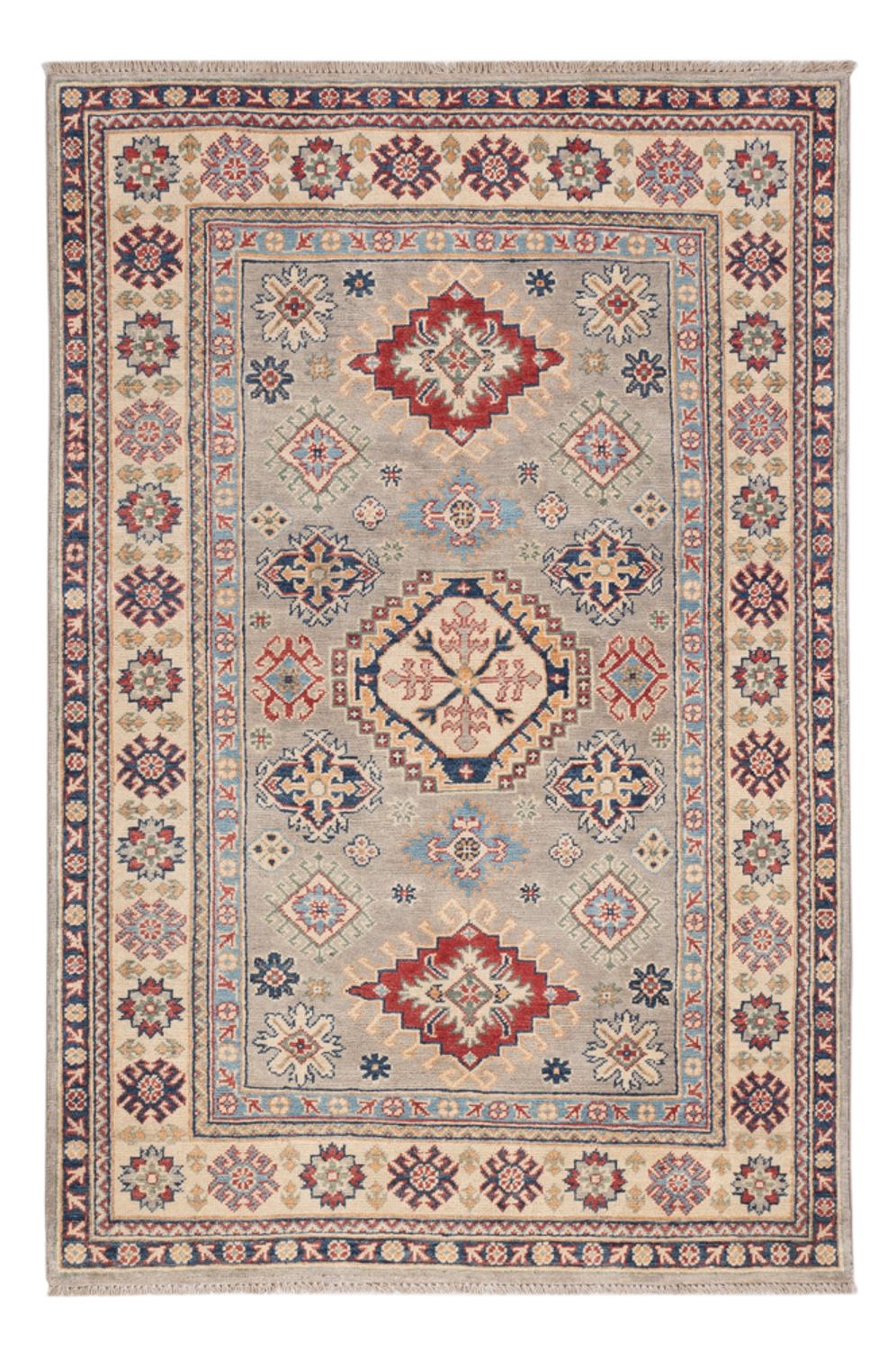 Tapis Ziegler - Kazak - 180 x 118 cm - bleu clair