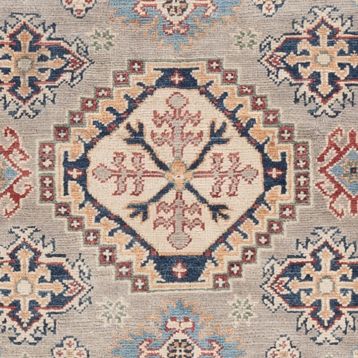 Tapis Ziegler - Kazak - 180 x 118 cm - bleu clair
