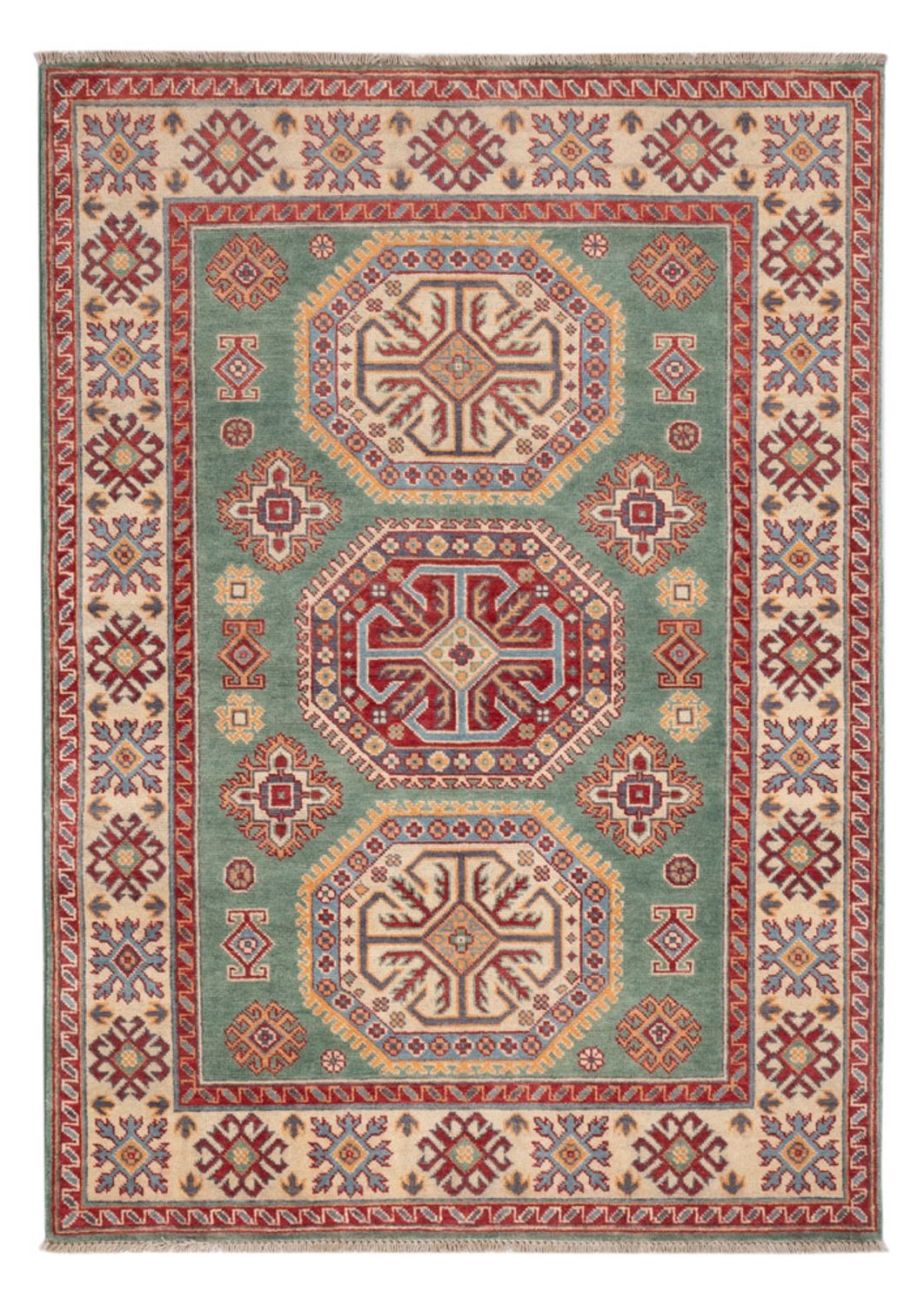 Tapis Ziegler - Kazak - 178 x 122 cm - vert