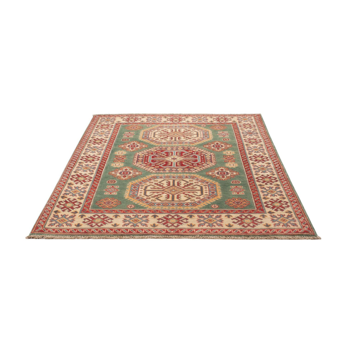 Tapis Ziegler - Kazak - 178 x 122 cm - vert