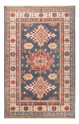 Tapis Ziegler - Kazak - 148 x 97 cm - bleu foncé