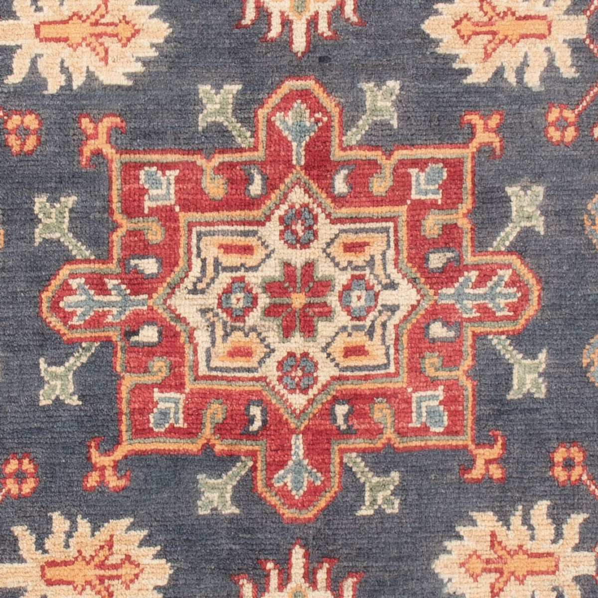 Tapis Ziegler - Kazak - 148 x 97 cm - bleu foncé
