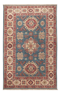 Tapis Ziegler - Kazak - 154 x 101 cm - bleu