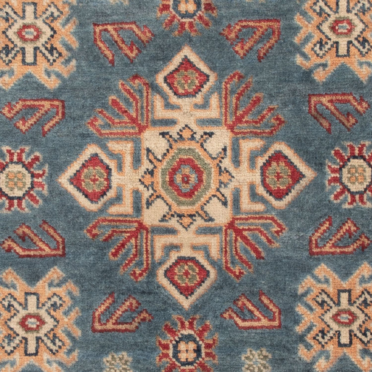 Tapis Ziegler - Kazak - 154 x 101 cm - bleu