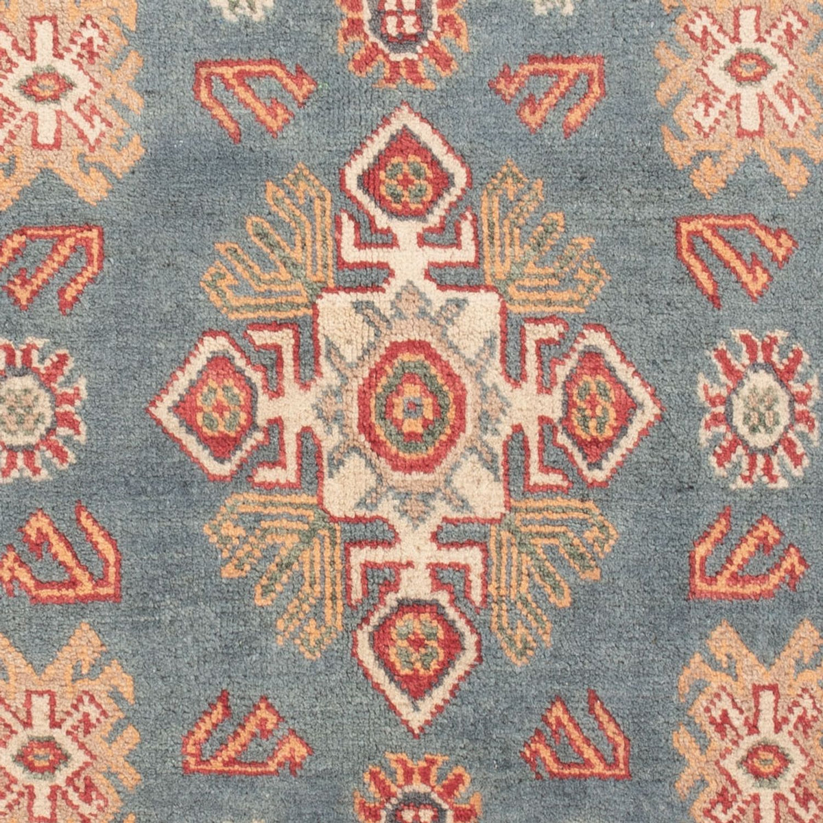 Tapis Ziegler - Kazak - 150 x 98 cm - bleu clair