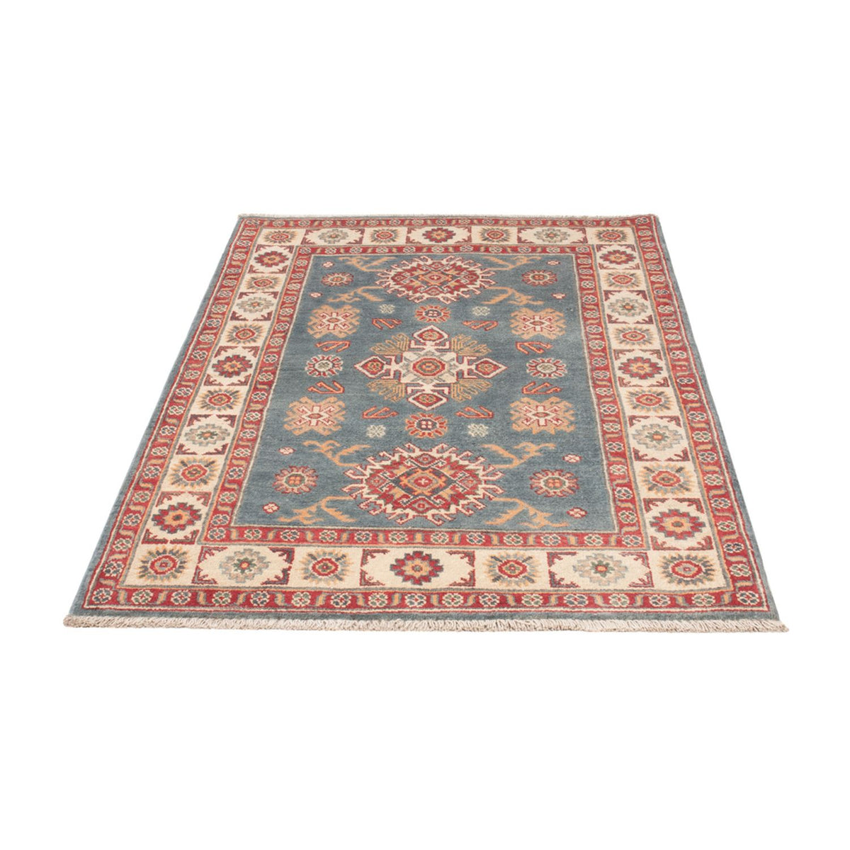 Tapis Ziegler - Kazak - 150 x 98 cm - bleu clair