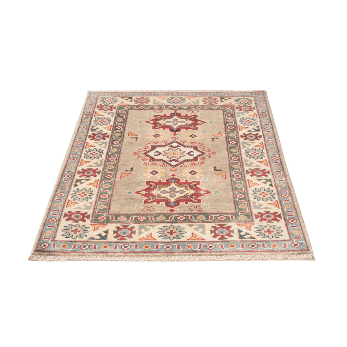 Tapis Ziegler - Kazak - 124 x 82 cm - beige