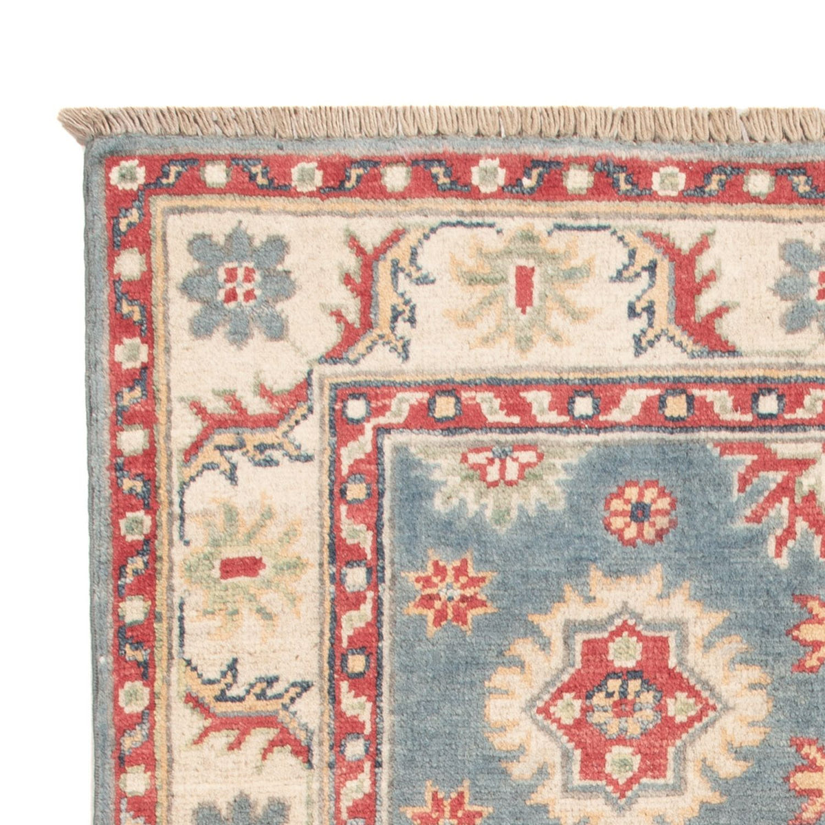 Tapis Ziegler - Kazak - 122 x 80 cm - bleu clair