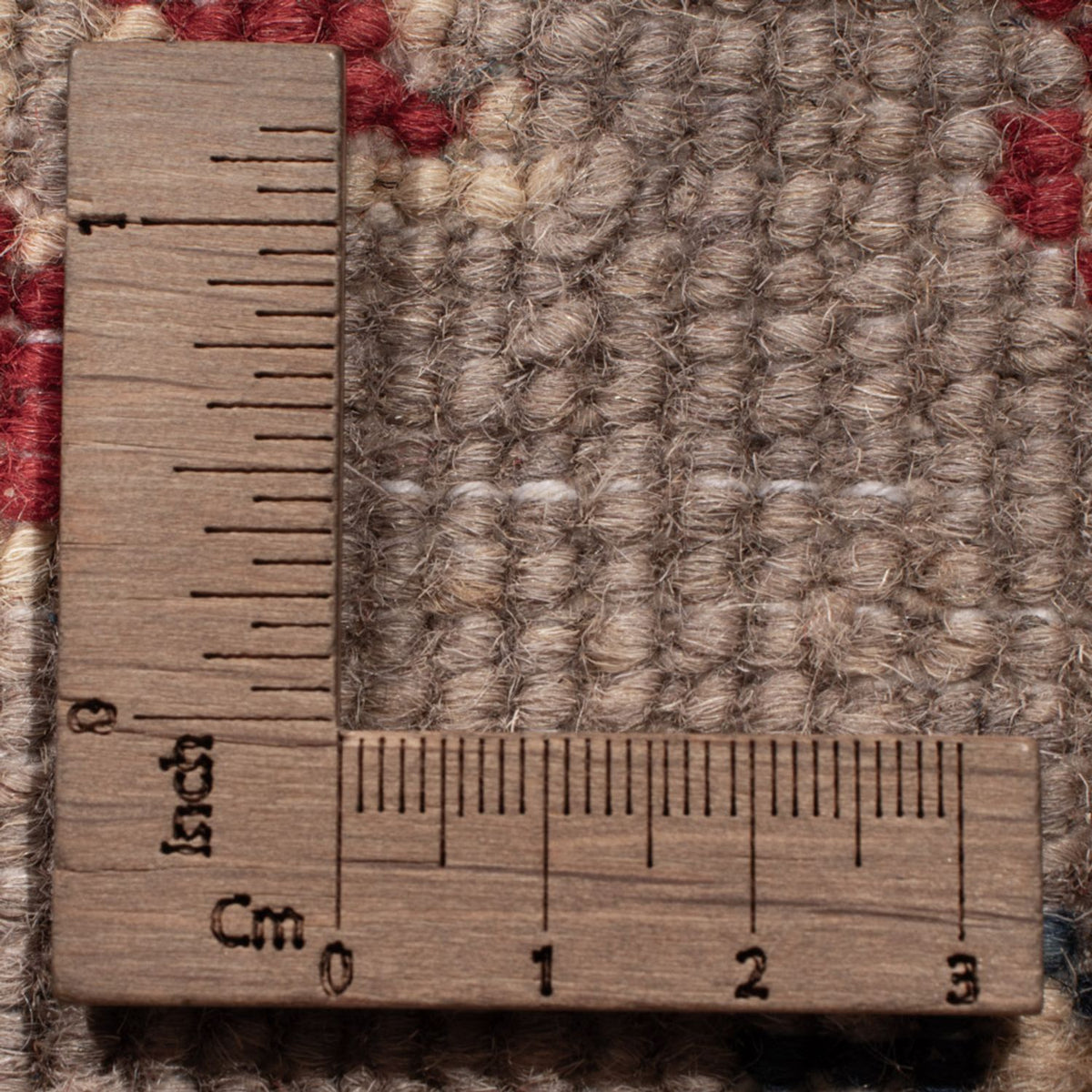 Tapis Ziegler - Kazak - 127 x 80 cm - beige foncé