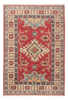 Kazak Tapis 84x121cm - Tapis oriental - Rectangle / Rouge / 84 x 121 cm Rectangle