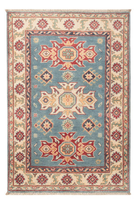 Tapis Ziegler - Kazak - 123 x 83 cm - bleu clair