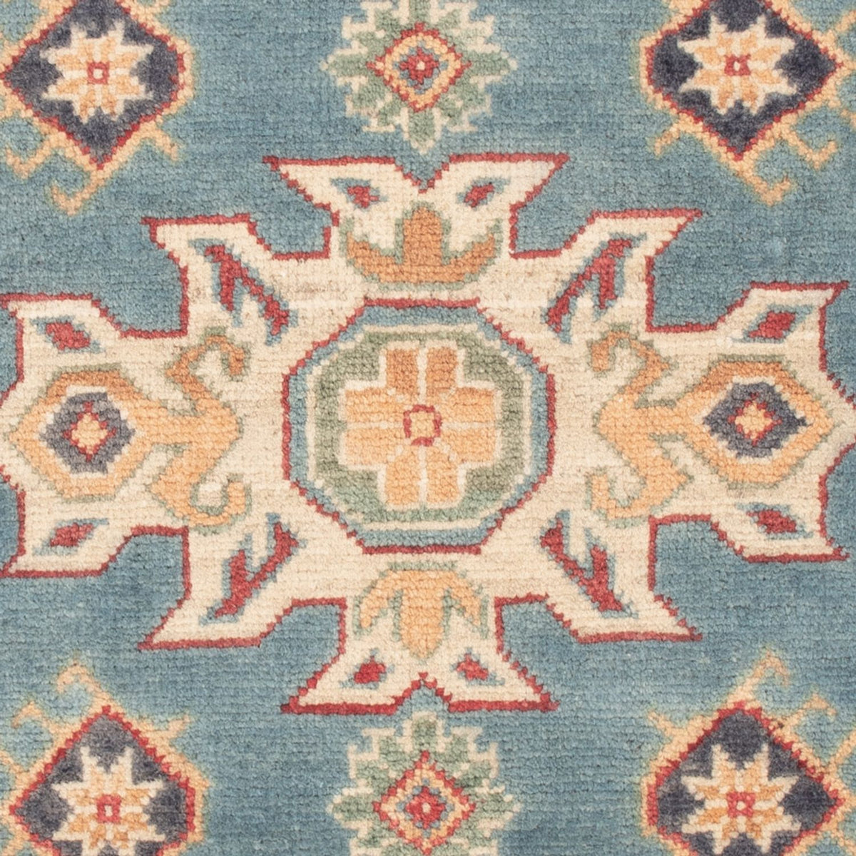 Tapis Ziegler - Kazak - 123 x 83 cm - bleu clair