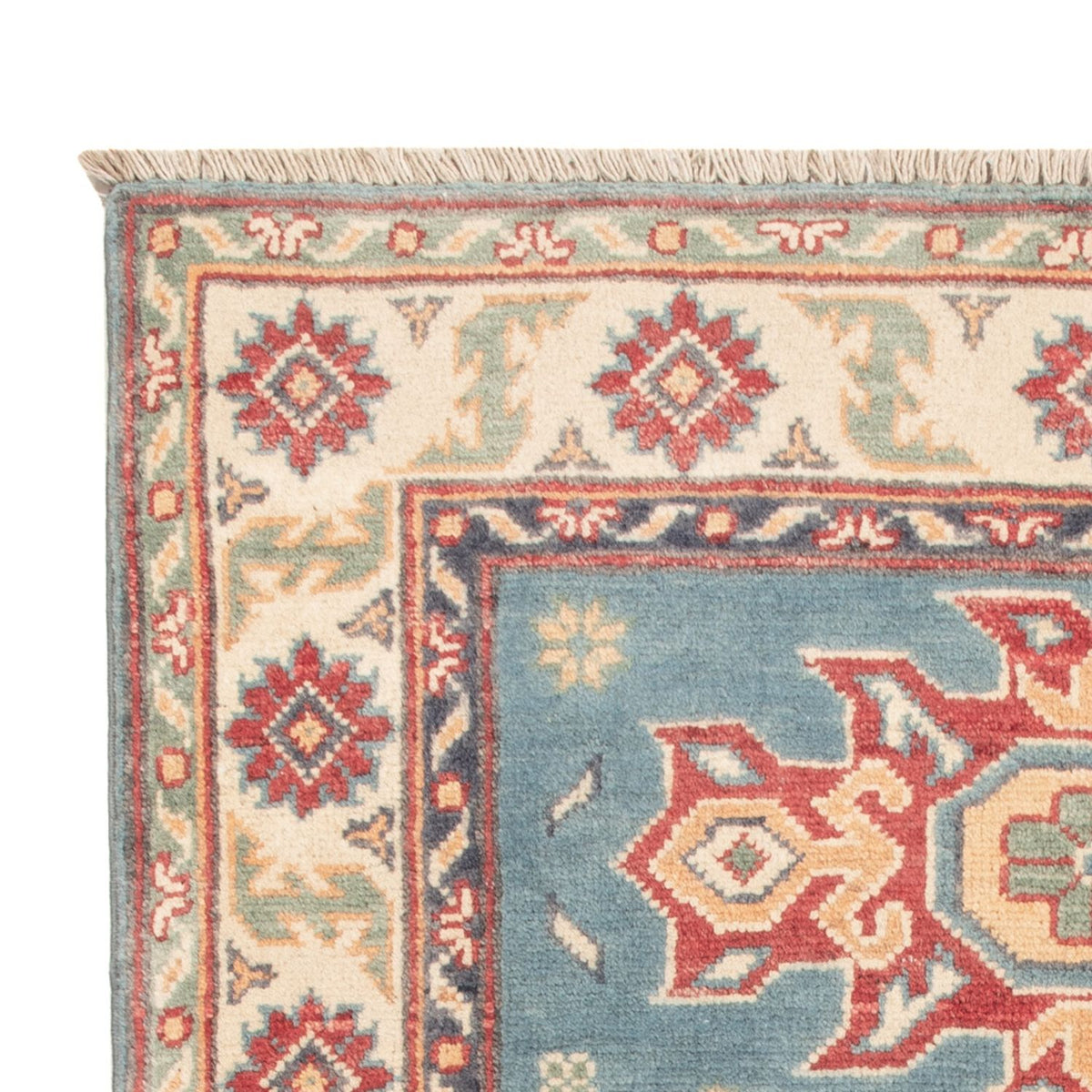 Tapis Ziegler - Kazak - 123 x 83 cm - bleu clair