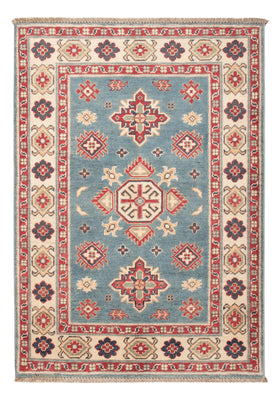 Tapis Ziegler - Kazak - 121 x 84 cm - bleu clair