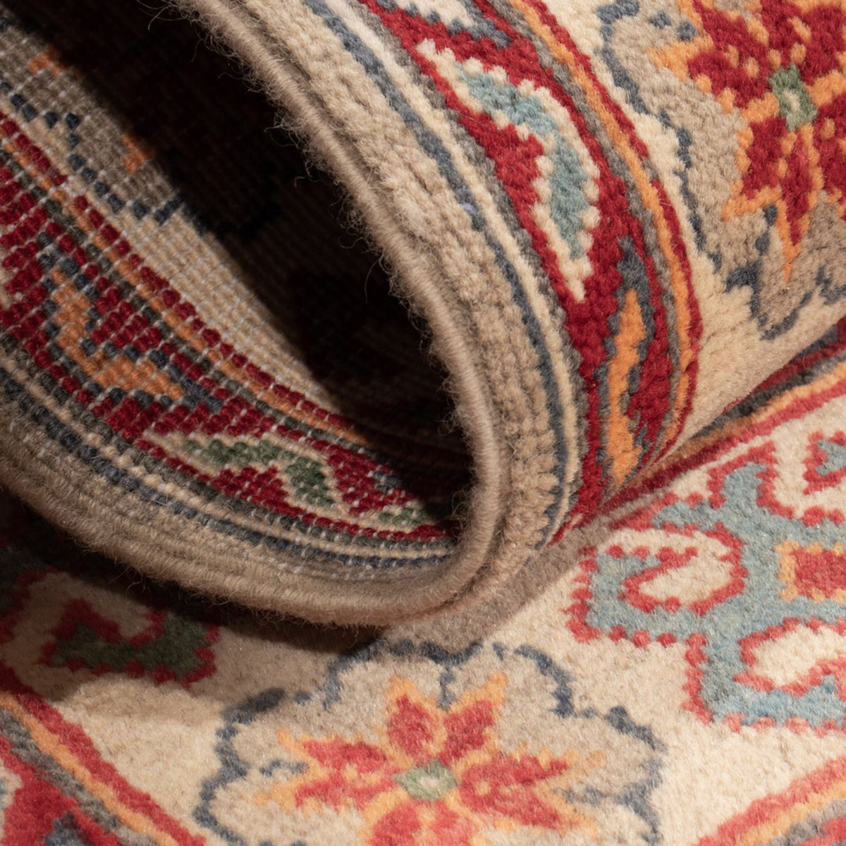 Tapis Ziegler - Kazak - 126 x 81 cm - vert clair