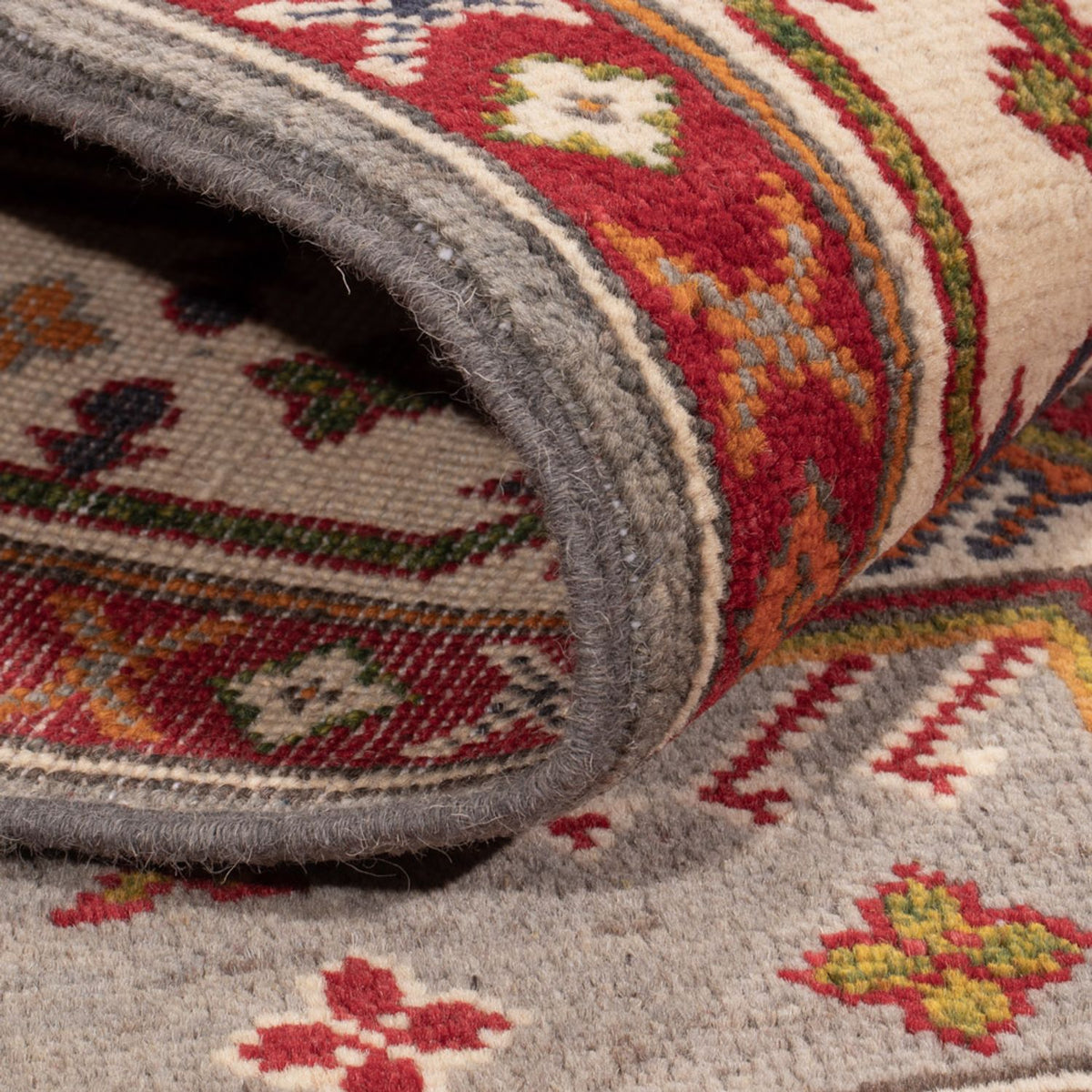 Tapis Ziegler - Kazak - 181 x 123 cm - bleu clair