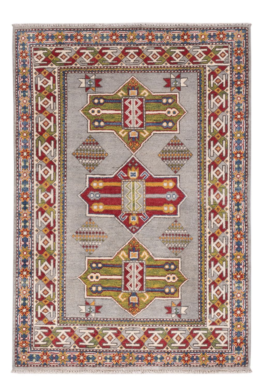 Tapis Ziegler - Kazak - 149 x 101 cm - bleu clair