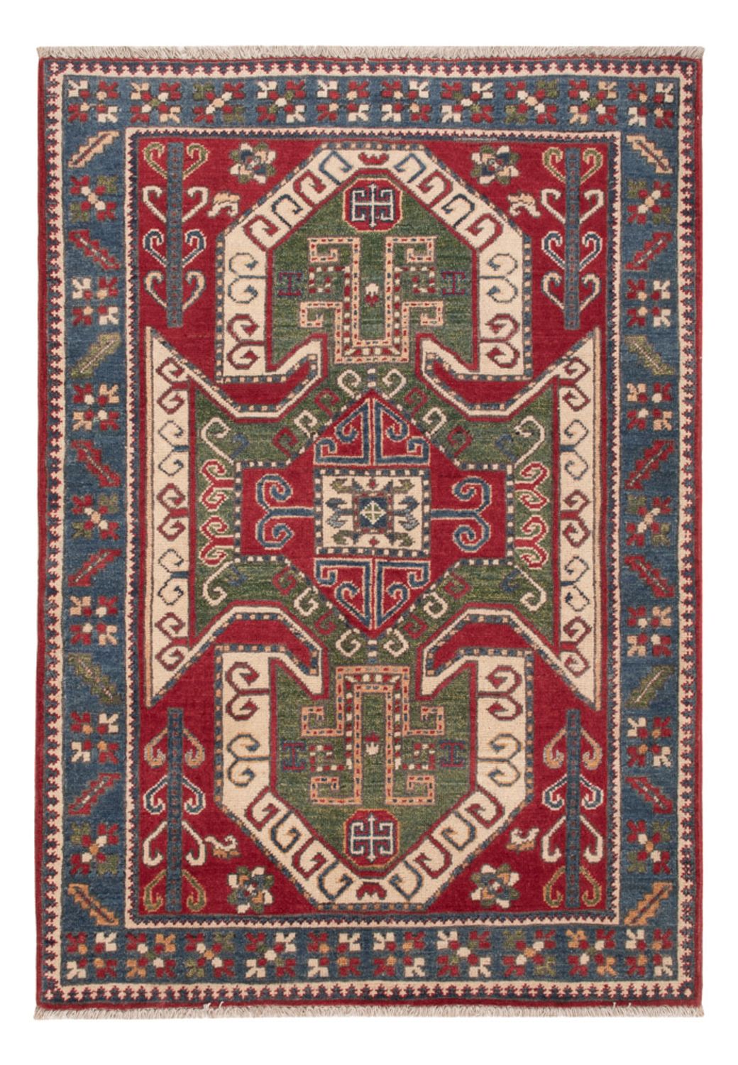 Tapis Ziegler - Kazak - 145 x 100 cm - rouge