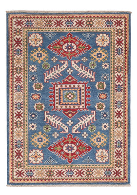 Tapis Ziegler - Kazak - 145 x 102 cm - bleu