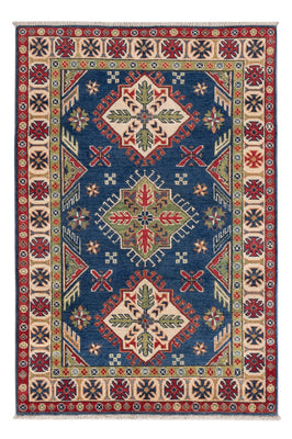 Tapis Ziegler - Kazak - 152 x 98 cm - bleu
