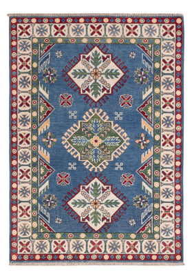 Tapis Ziegler - Kazak - 142 x 101 cm - bleu