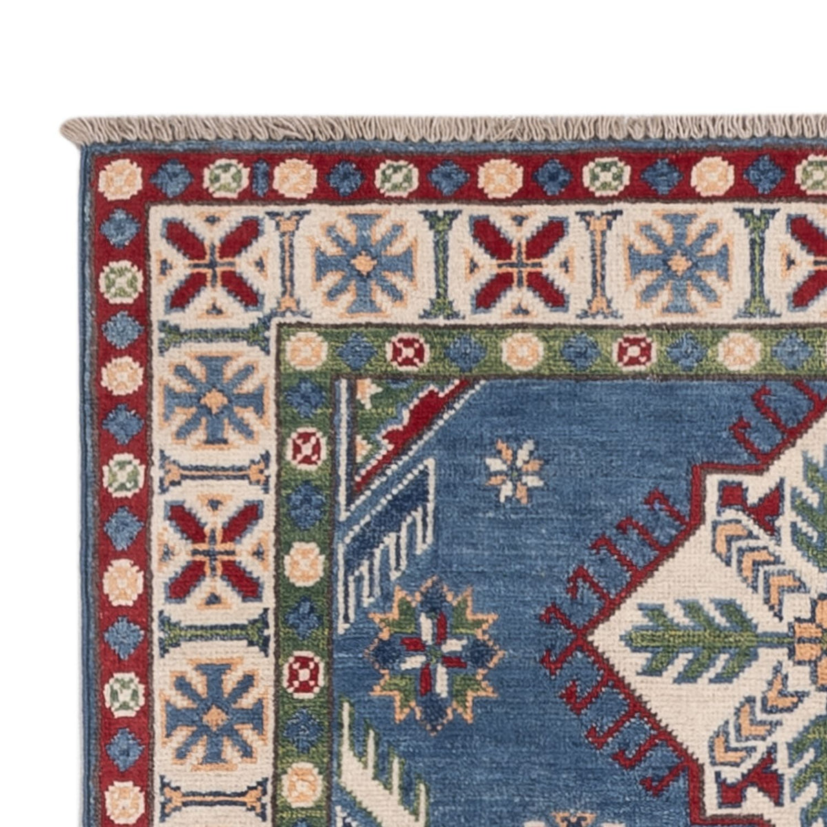 Tapis Ziegler - Kazak - 142 x 101 cm - bleu