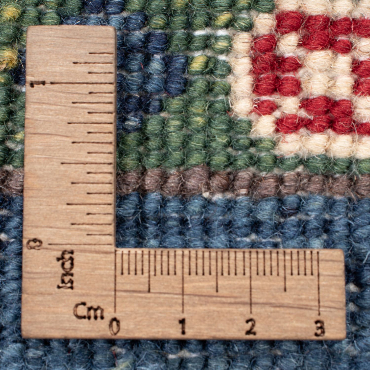 Tapis Ziegler - Kazak - 142 x 101 cm - bleu