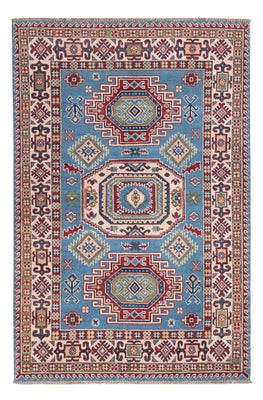 Tapis Ziegler - Kazak - 186 x 120 cm - bleu clair