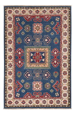 Tapis Ziegler - Kazak - 188 x 122 cm - bleu