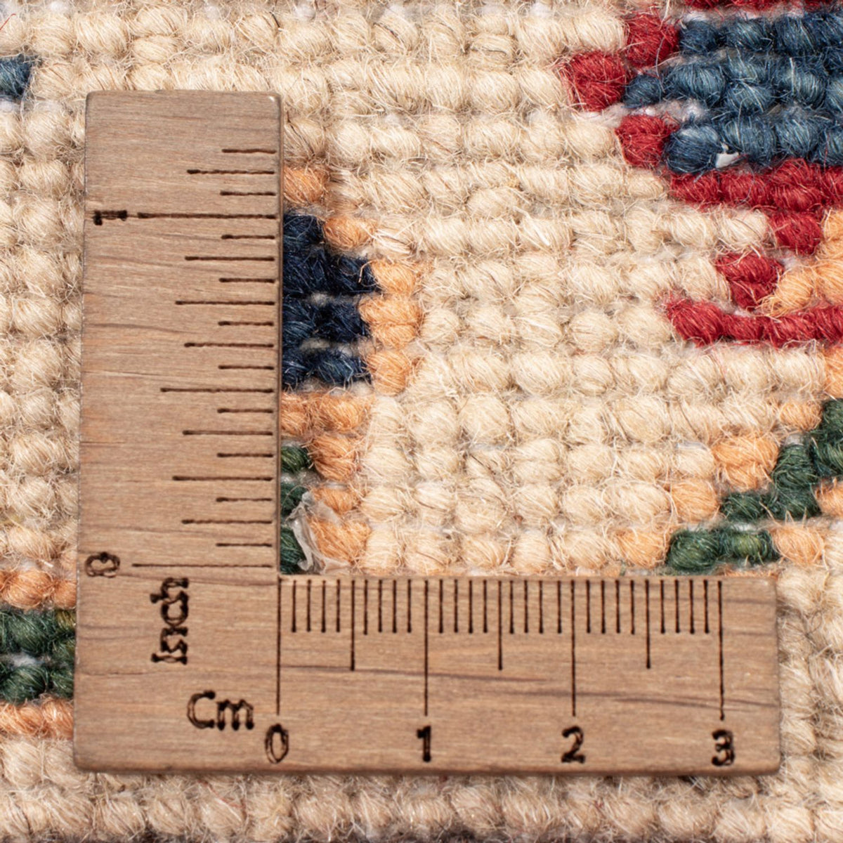 Tapis Ziegler - Kazak - 188 x 122 cm - bleu