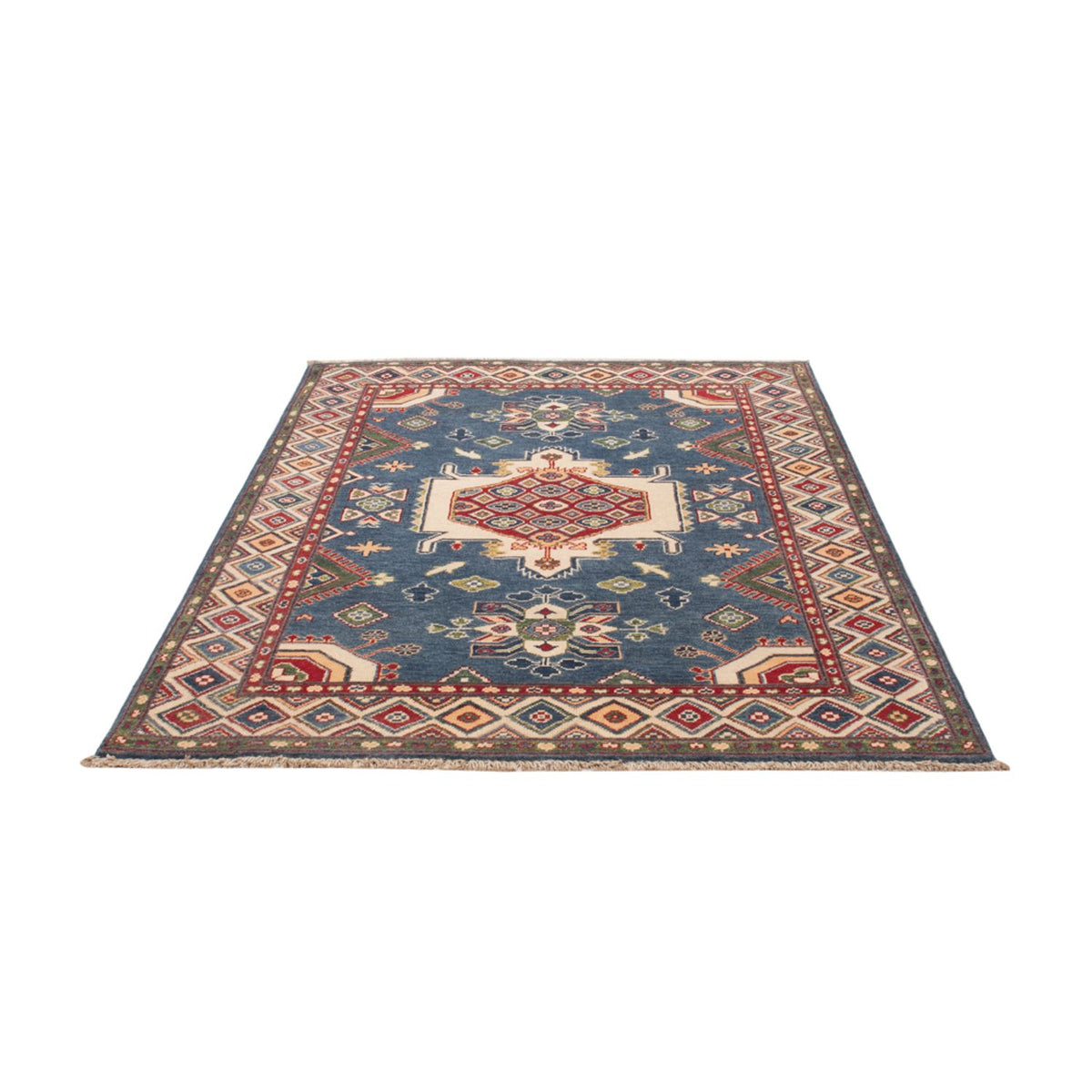 Tapis Ziegler - Kazak - 183 x 122 cm - bleu