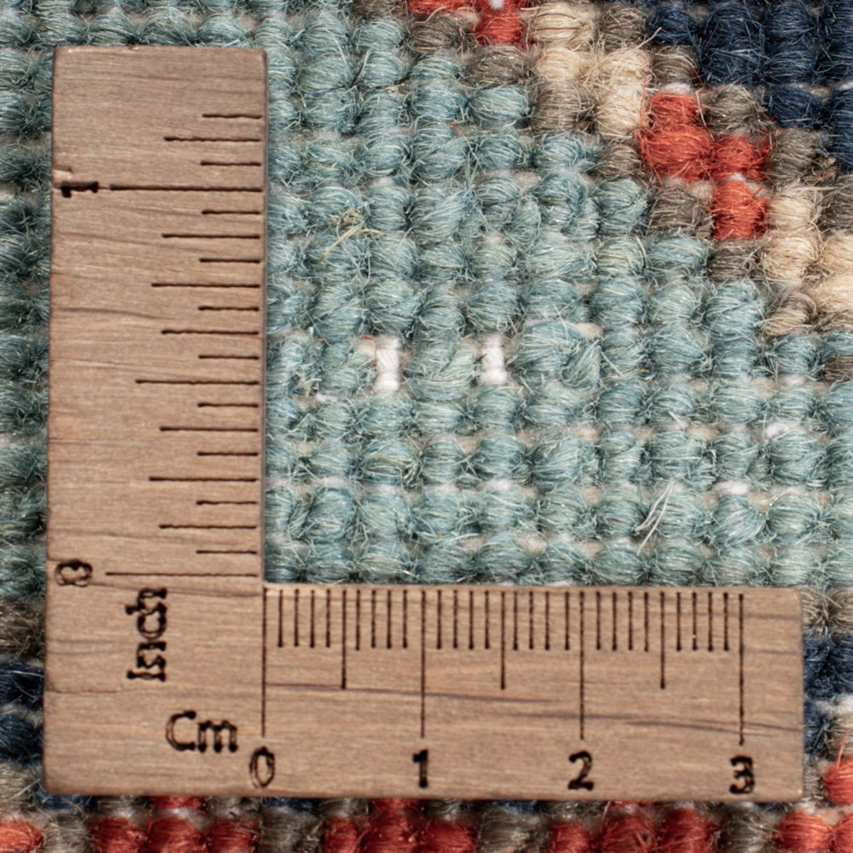 Tapis Ziegler - Kazak - 124 x 78 cm - bleu clair