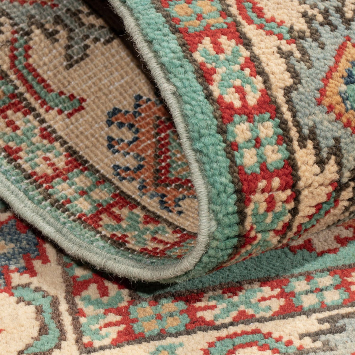 Tapis Ziegler - Kazak - 120 x 76 cm - turquoise