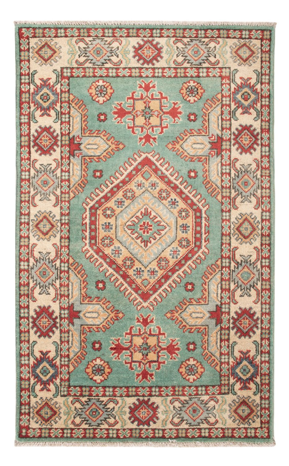 Tapis Ziegler - Kazak - 127 x 77 cm - turquoise