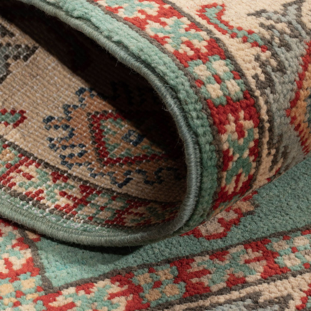 Tapis Ziegler - Kazak - 127 x 77 cm - turquoise