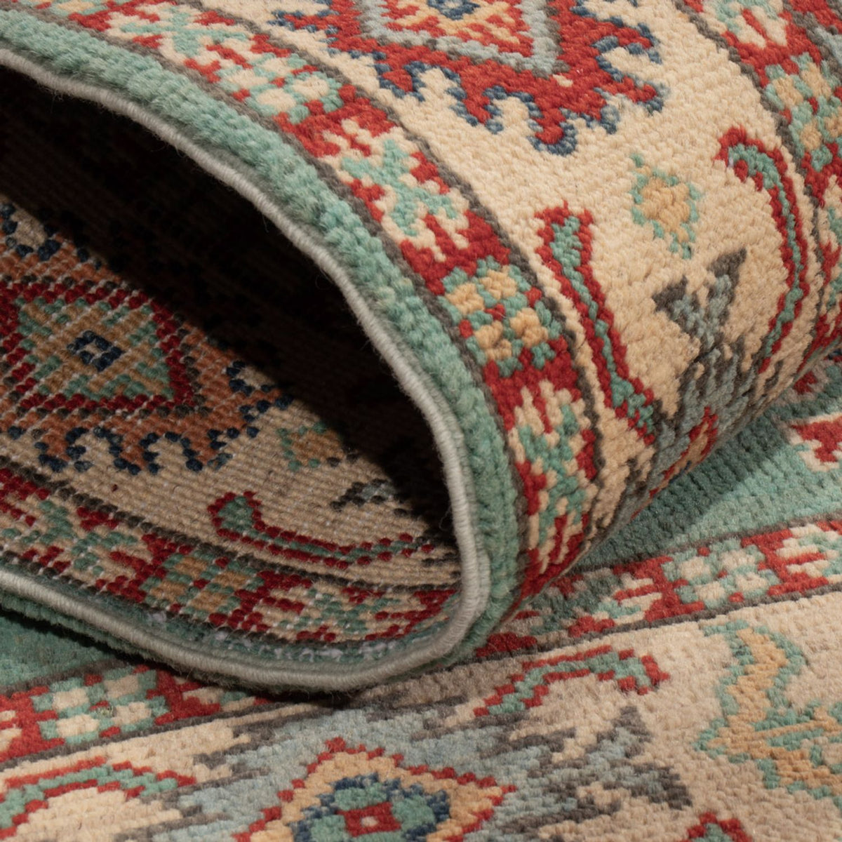 Tapis Ziegler - Kazak - 123 x 82 cm - turquoise