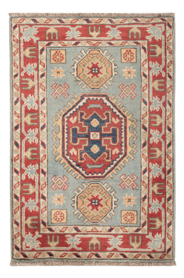 Tapis Ziegler - Kazak - 87 x 58 cm - bleu clair